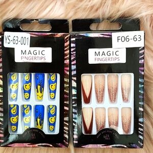 BOGO!! Brand New MAGIC FINGERTIPS False Nails